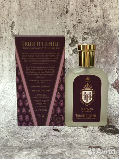 Одеколон Truefitt & Hill Clubman Cologne, 100 мл