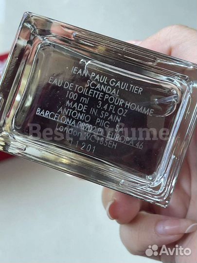 Jean Paul Gaultier Scandal Pour Homme 100ml духи