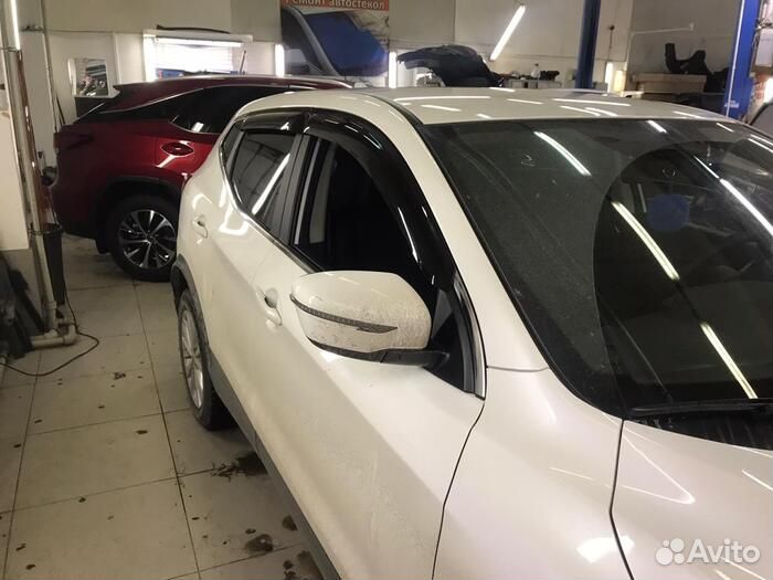 Дефлекторы боковых окон Nissan Qashqai (2013-2022)