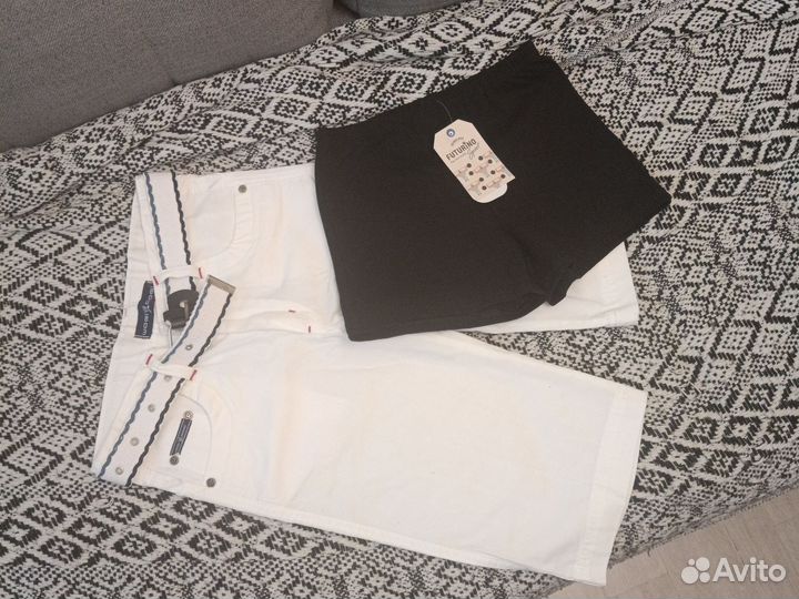 Две пары новых шорт р.146-152