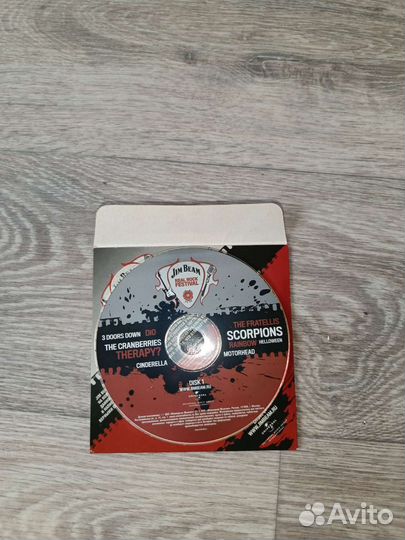 Диск Jim Beam real rock festival