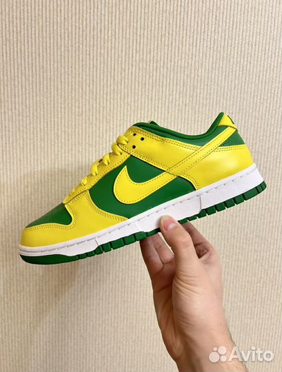 Кроссовки Nike Dunk Low Retro “Reverse Brazil”