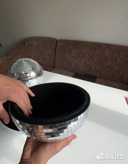 Шкатулка из диско шара