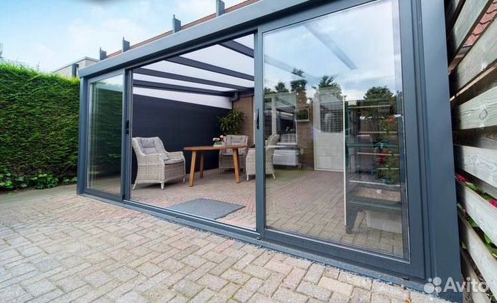 Навес для дачи, пергола, маркиза