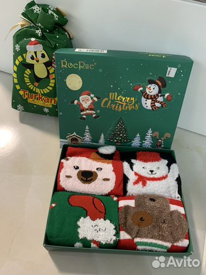 Новогодние носки