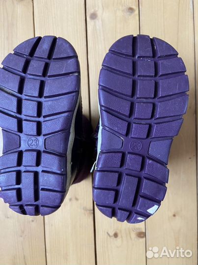Сапоги детские для девочки, размер 23