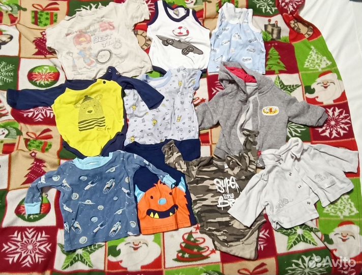 Детские вещи пакетом на мальчика 68