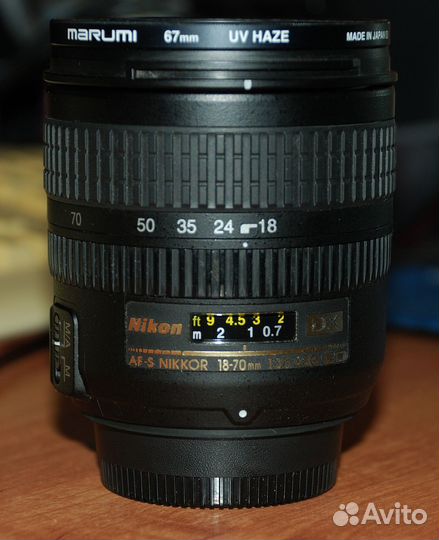 Объектив Nikon 18-70
