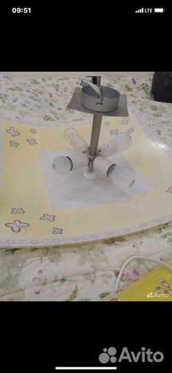 Люстра потолочная