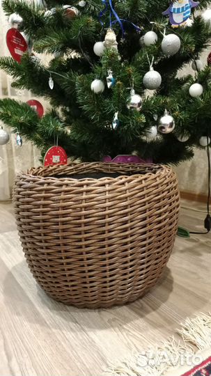 Кашпо из ротанга 12 литров, 16л, 20л