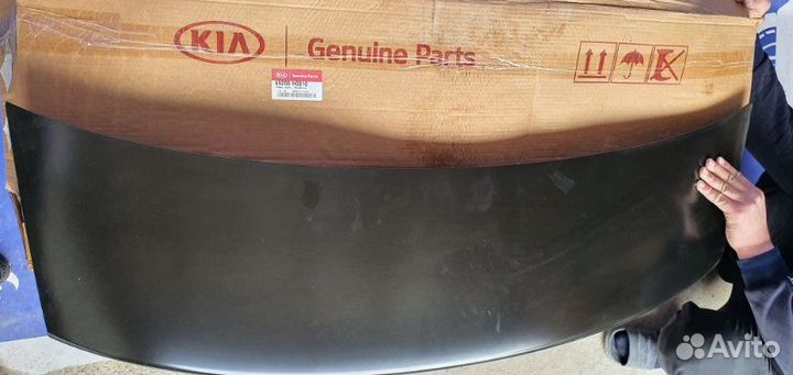 Крышка багажника задняя Kia Rio 4 2017+2022