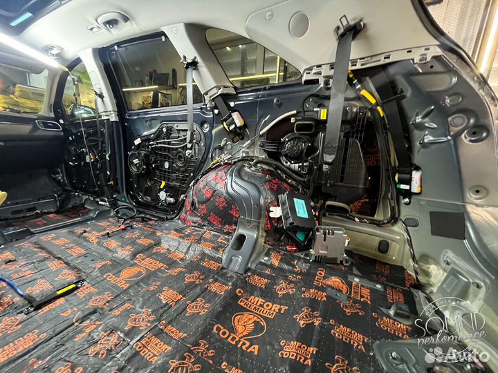 Шумоизоляция автомобиля