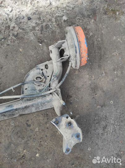 Задняя балка renault logan 1 sandero