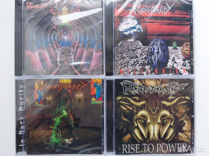 CD диски Deicide, Malevolent Creation, Monstrosity