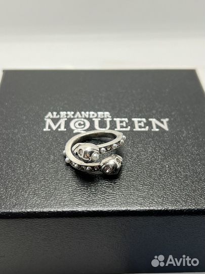 Alexander mcqueen кольцо