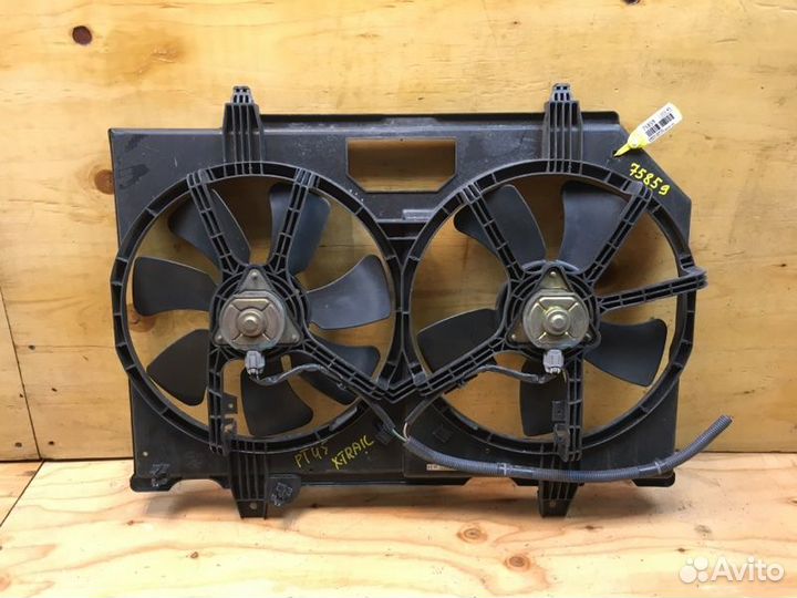 Диффузор радиатора Nissan X-Trail NT30 QR20DE 2005