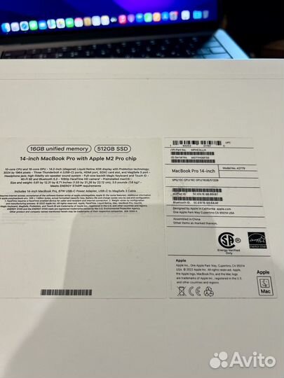 Apple MacBook Pro 14 M2 Pro 16/512