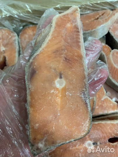 Стейки дикого лосося(кета)