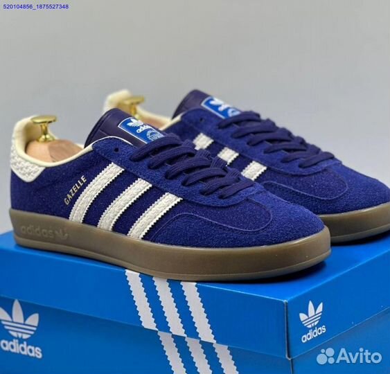 Кроссовки Adidas Gazelle Navy (Арт.76644)