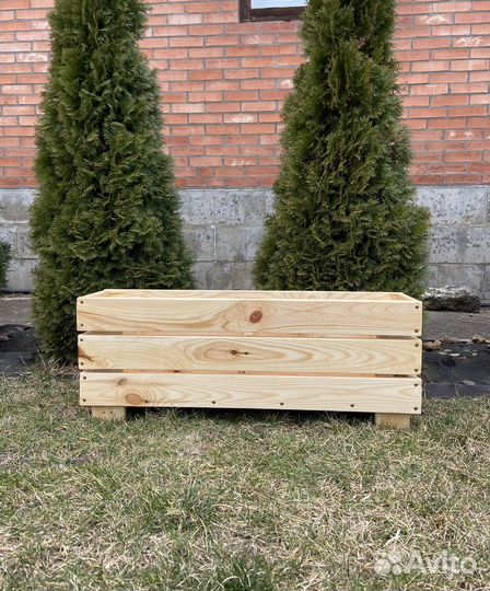 Ящик деревянный для растений