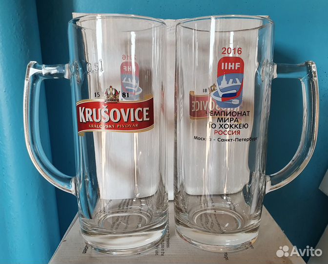 Продам кружку Krusovice 500мл