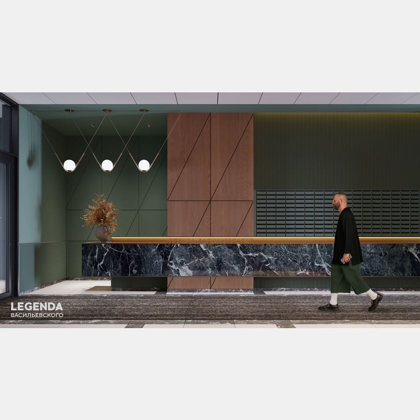 2-к. квартира, 63,2 м², 7/10 эт.