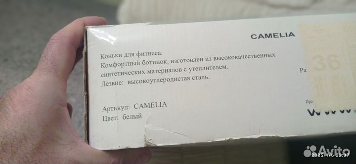 Коньки фигурные