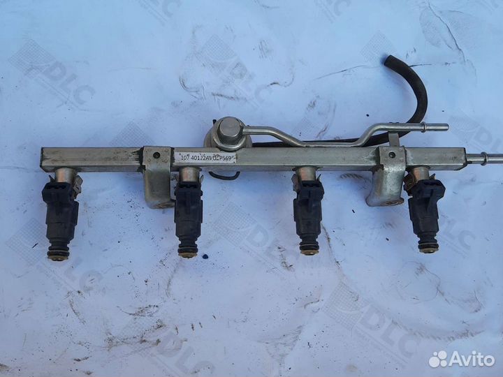 Топливная рампа форсунки geely gc6