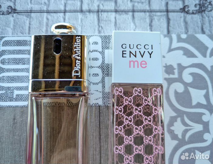 Dior addict eau fraiche, Gucci Envy оригинал
