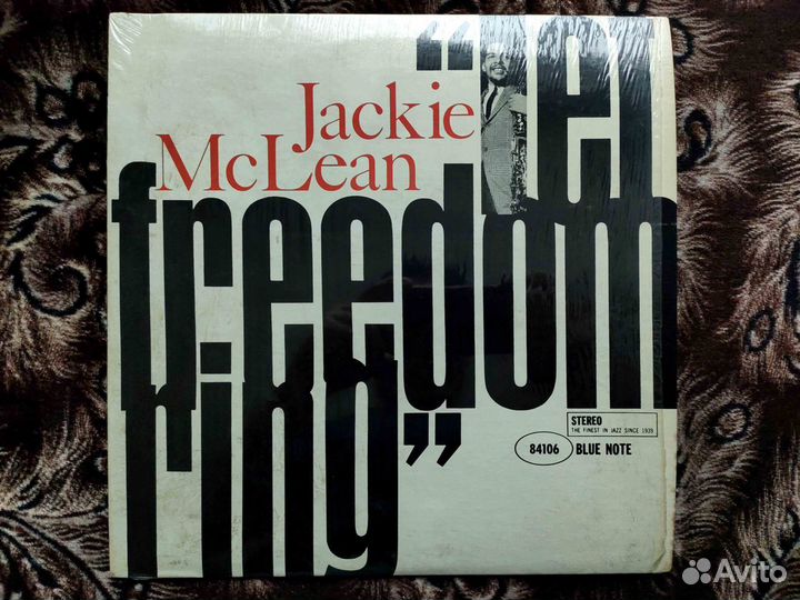 Jackie McLean Let Freedom Ring RVG US 1968 Liberty