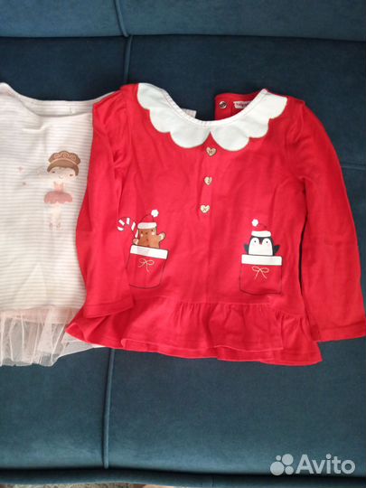 Вещи пакетом для девочки 80-92