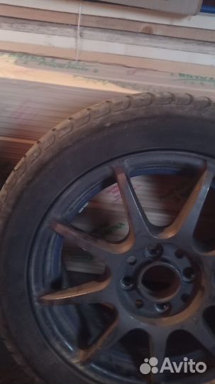 Литье диски r15 4x98 с резиной