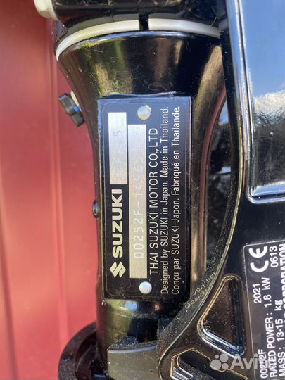 Лодочный мотор Suzuki df 2.5 2021 нога s