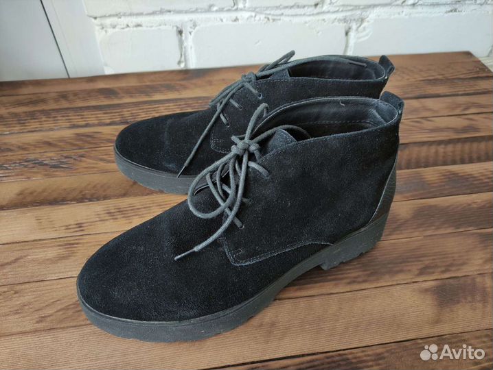 Ботильоны женские натуральная замша 39