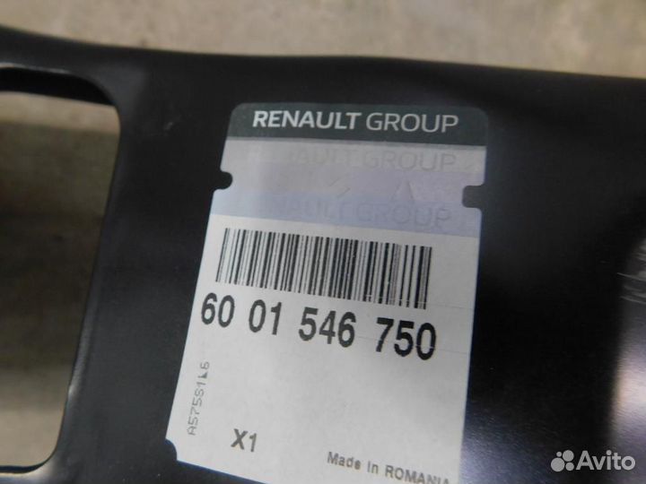 Усилитель переднего бампера Renault Logan