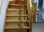 Лестница из дерева эконом класса столяр плотник