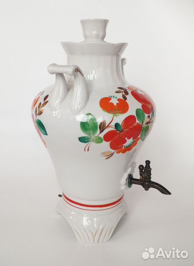 Фарфоровый электрический самовар, СССР