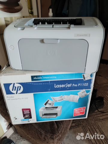 Принтер лазерный hp 1102