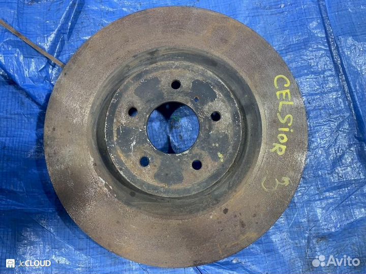 Тормозной диск на toyota celsior UCF30 3uzfe