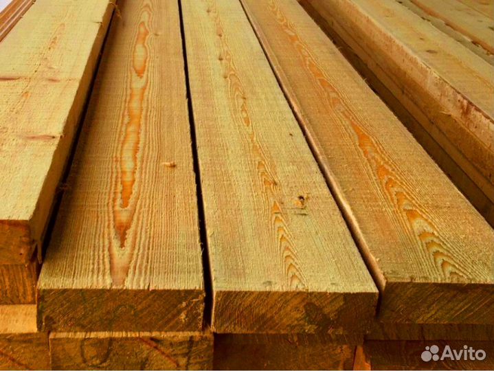 Доска строганная сухая, 45х190мм, сосна