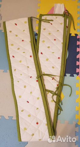 Бортики в кроватку IKEA