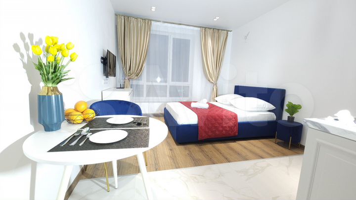 Квартира-студия, 23 м², 21/25 эт.