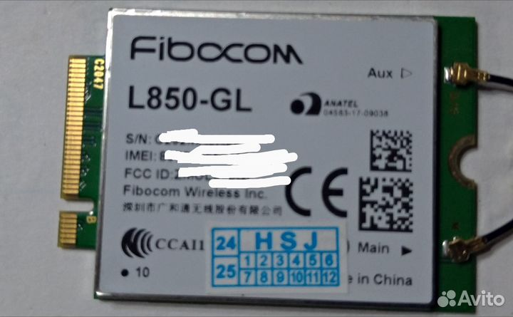 4G модем Fibocom l850 gl