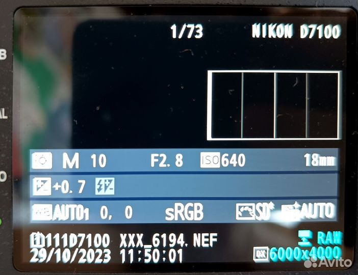 Зеркальный фотоаппарат nikon d7100