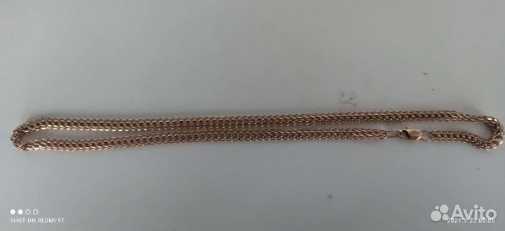 Цепь золотая мужская 585