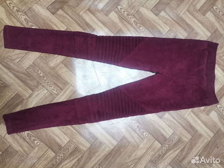 Лосины женские замш