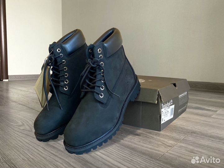 Ботинки Timberland 6 Inch Black Premium Boots