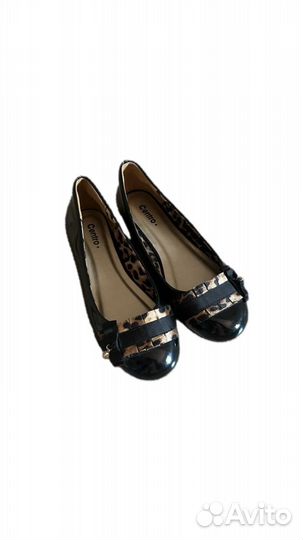 Леопардовые балетки