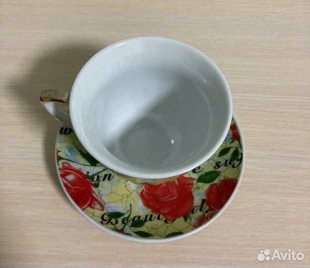 Чашка с блюдцем