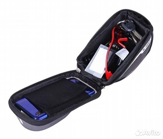 Сумка на руль велосипеда с чехлом для телефона